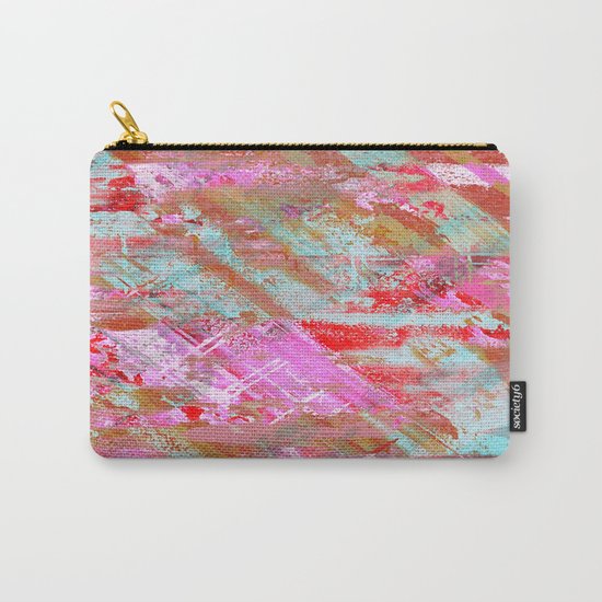Confidence - Abstract, textured oil painting Carry-All Pouch