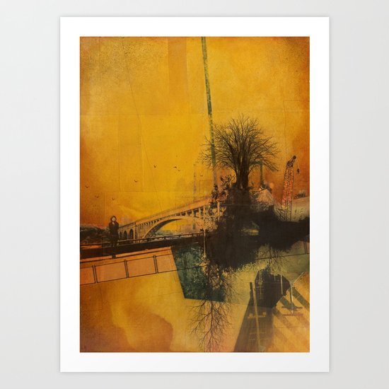 Crossing Over Art Print