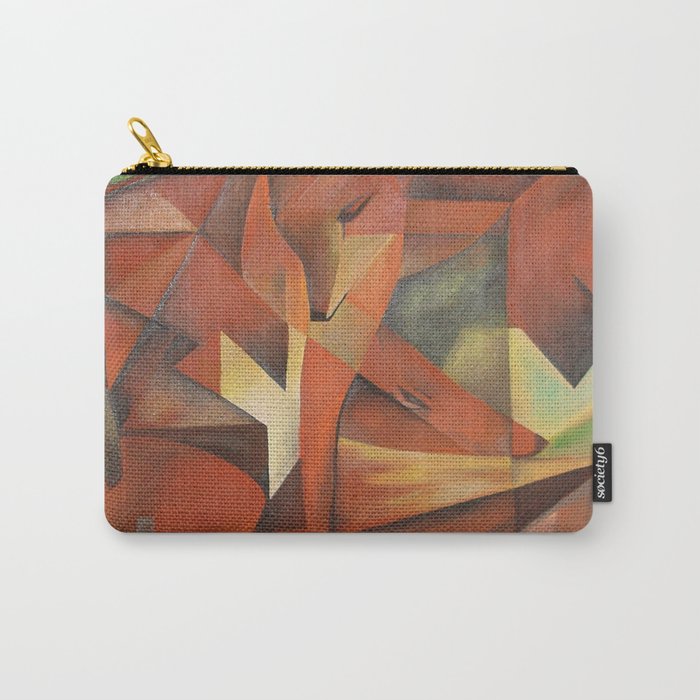 Foxes - Homage to Franz Marc (1913) Carry-All Pouch