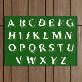 LETTERS (LEARN) Outdoor Rug