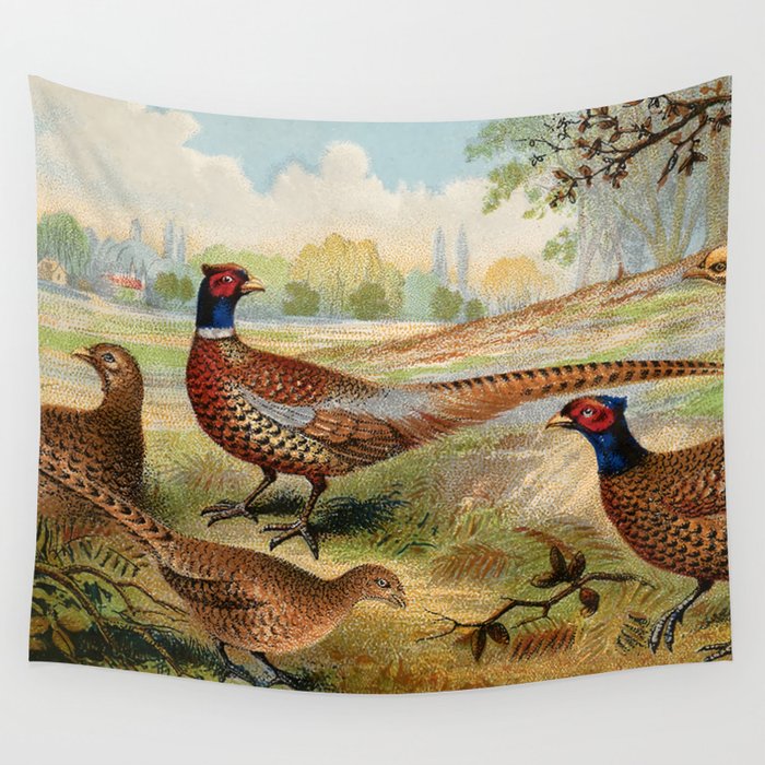 Pheasant tapestry clearance