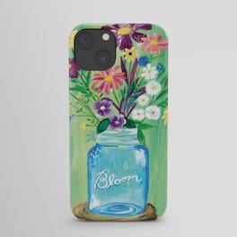 Bloom Mason Jar iPhone Case