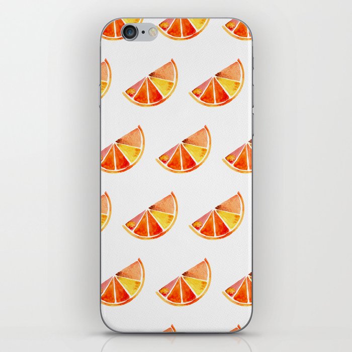 Orange slice iPhone Skin