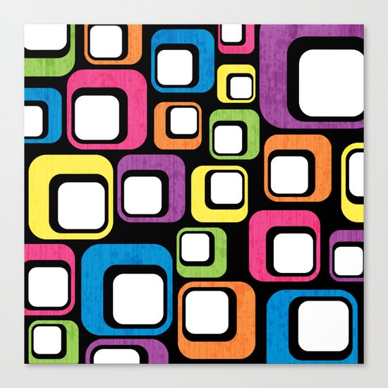 Retro All Sorts. Canvas Print