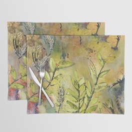 Morning Meadow Placemat | Painting, Acrylic 