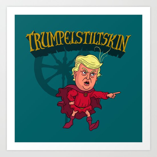Trumpelstilskin Art Print