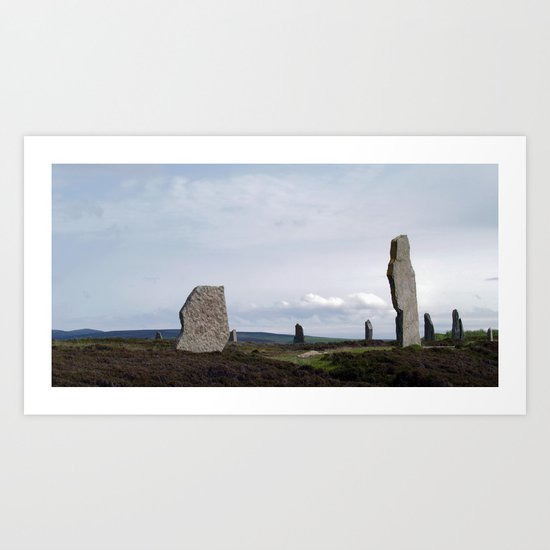 At Brodgar 2 Art Print