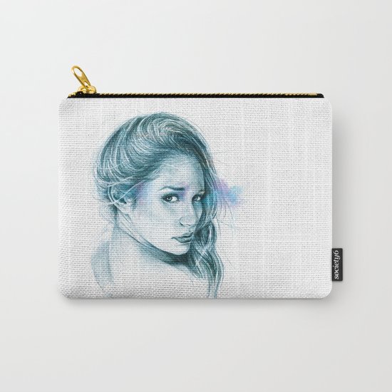 Look away, look away... | blue Carry-All Pouch