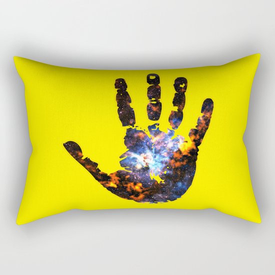 Hand of the Universe Rectangular Pillow