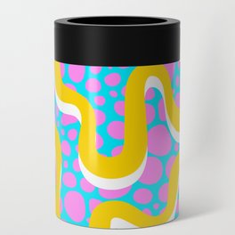 Abstract colorful retro 80s print seamless pattern Can Cooler