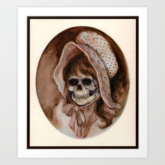 Cowgirl Kid - Thrift Store Creepin' Art Print
