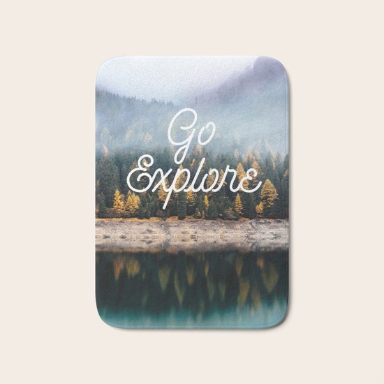 Go Explore Bath Mat