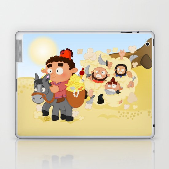 Ali Baba and the 40 thieves (Arabian nights) Laptop & iPad Skin
