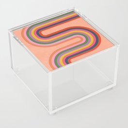 Colorful Rainbow Acrylic Box