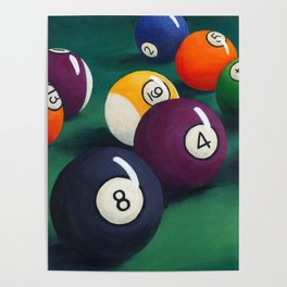 Billiards Poster