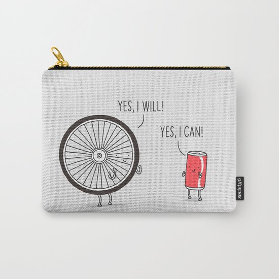 I will, I can Carry-All Pouch