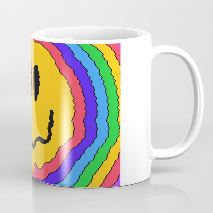  Trippy Smiley Face Coffee Mug