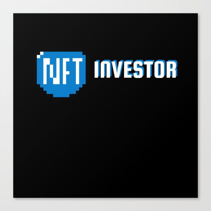 Nft Investor Cryptocurrency Btc Invest Canvas Print