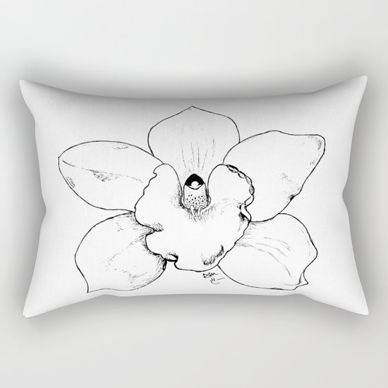 WILD ORCHID Rectangular Pillow
