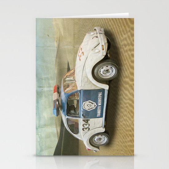 Dune Buggy Fuzz Stationery Cards