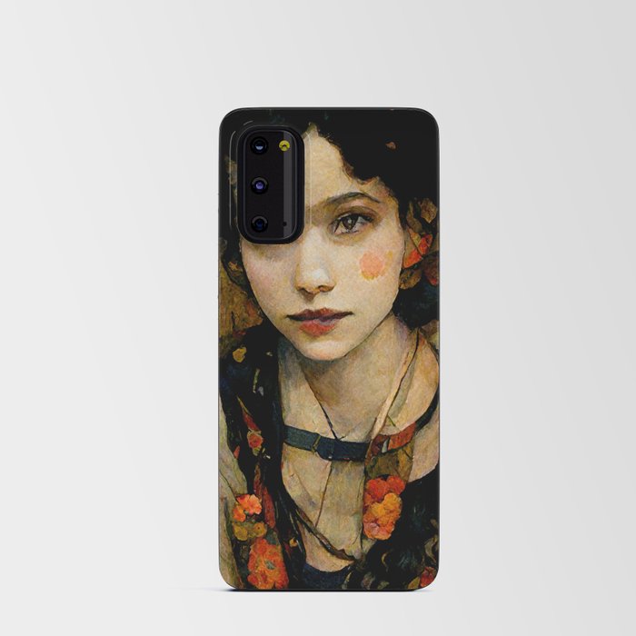 That young lady Android Card Case