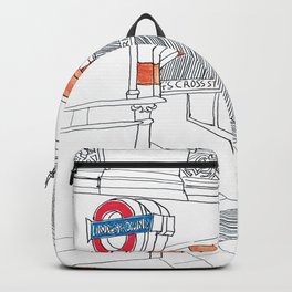 Underground in London Backpack