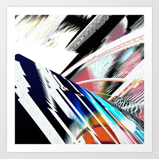 Light Archs Run Art Print