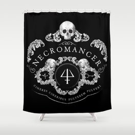 Necromancer Emblem Shower Curtain