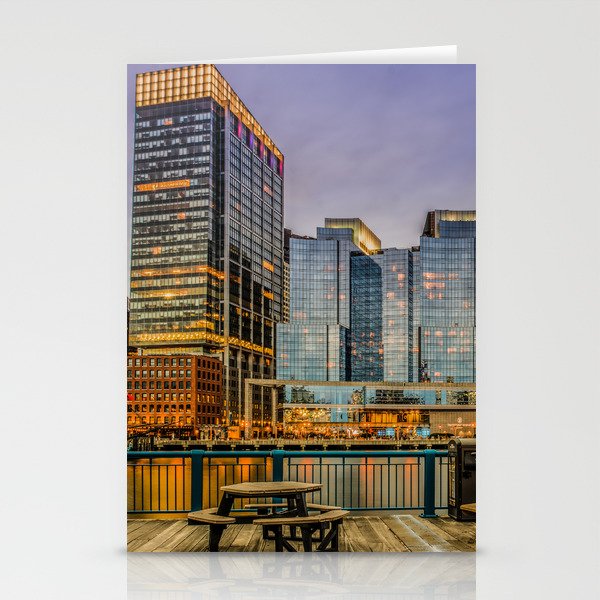 Boston Financial District Stationery Cards