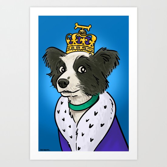 Louis Royal Portrait Art Print