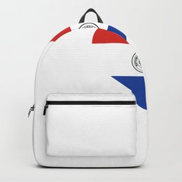 Paraguay  love flag heart designs  Backpack