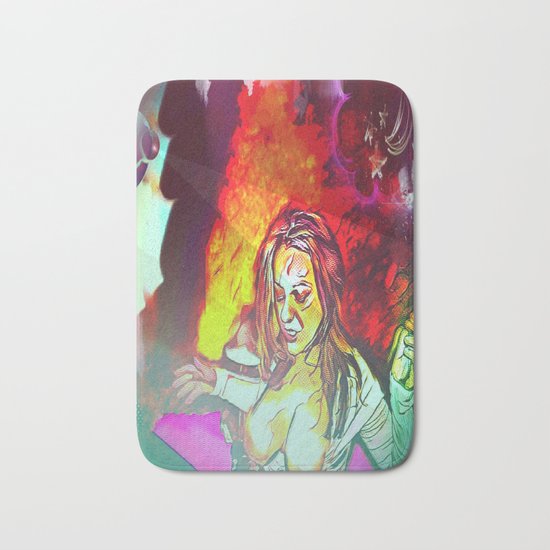 Inferno At The Starlight Revue! Bath Mat