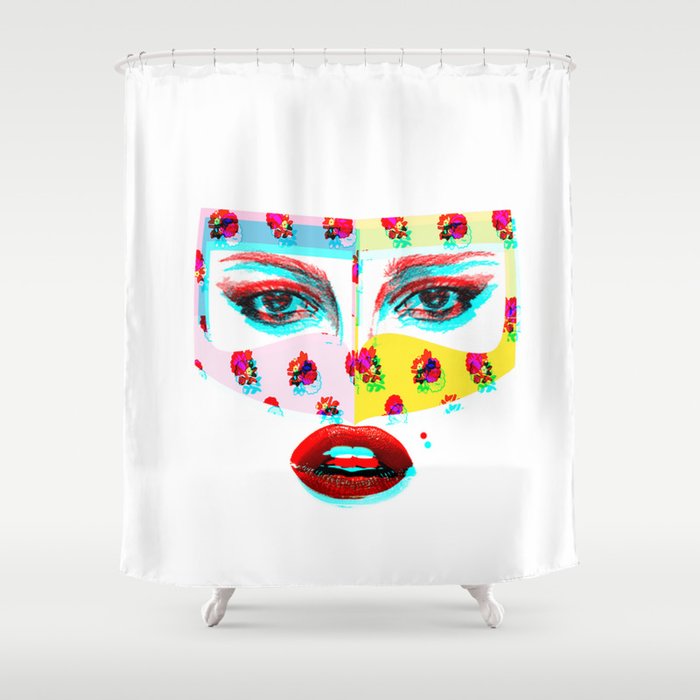 Arabic  Shower Curtain