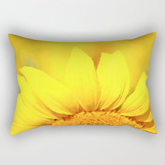 Sunflower love Flowers Flower Summer floral Rectangular Pillow