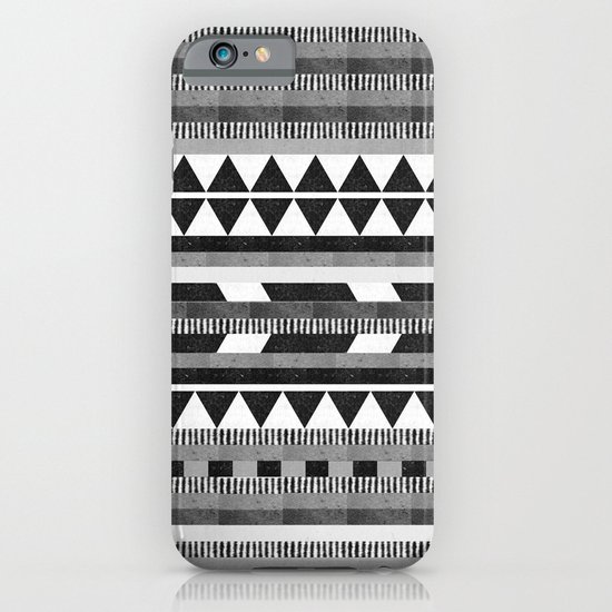 DG Aztec No.1 Monotone iPhone & iPod Case