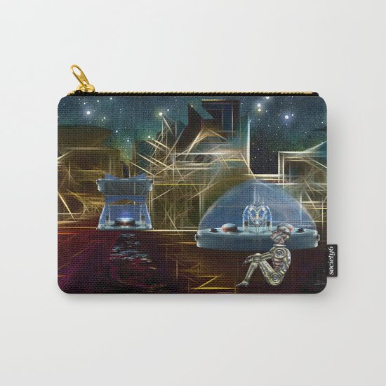 Do aliens get lonely as the lights begin to fade? Carry-All Pouch