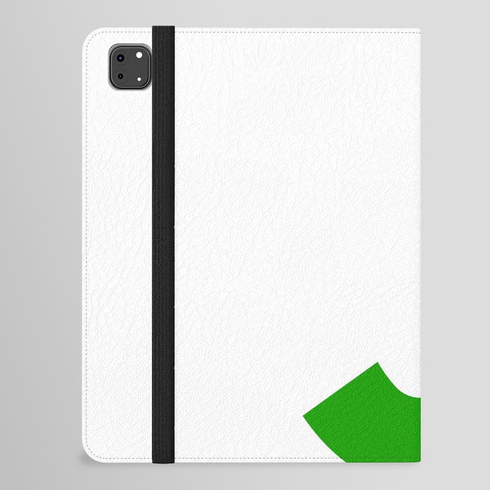 Letter J (Green & White) iPad Folio Case