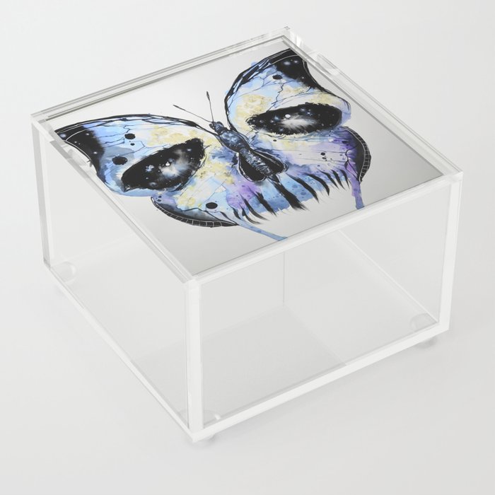 Skull X Butterfly Acrylic Box