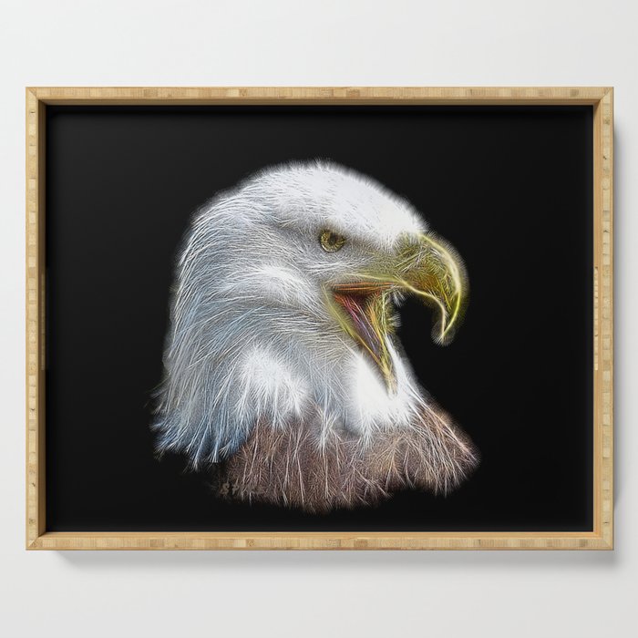 Spiked Bald Eagle Serving Tray