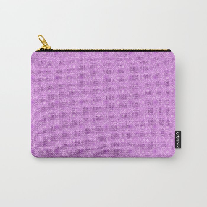 children's pattern-pantone color-solid color-lilac Carry-All Pouch