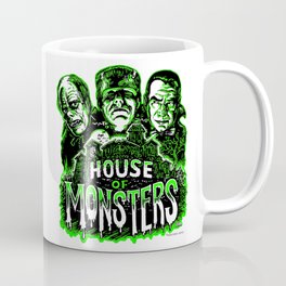 House of Monsters Phantom Frankenstein Dracula classic horror Coffee Mug