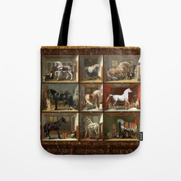 horse cabinet Tote Bag