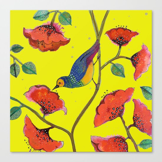 bohobirdie Canvas Print