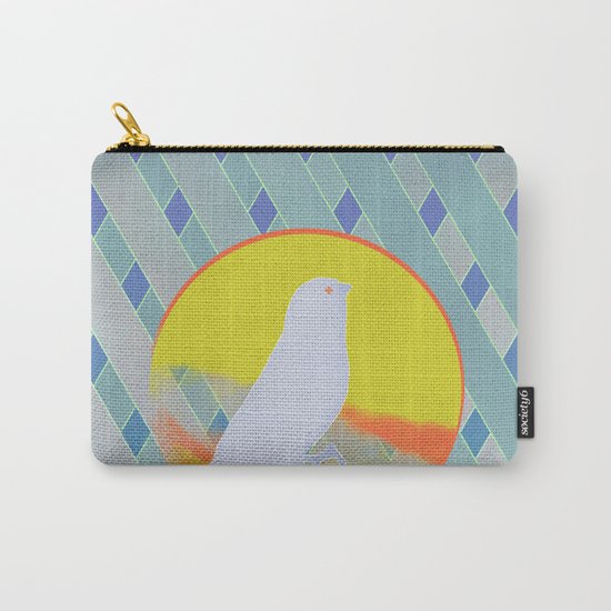 Bluebird waits summer Carry-All Pouch