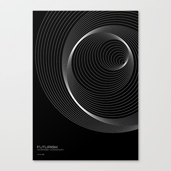 Futurism - Orbits Canvas Print