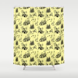 Toile Shower Curtains Society6