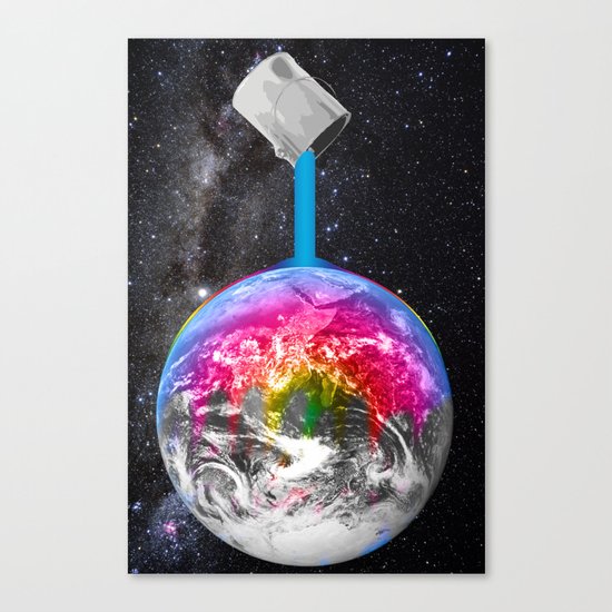 Canopy of Color Canvas Print