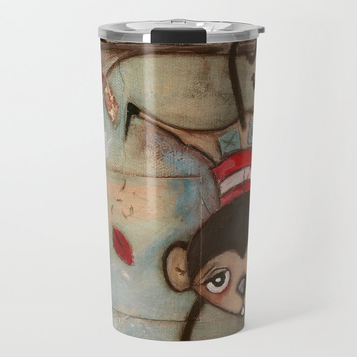 I Love You, MOnkey Travel Mug by dianedudaart | Society6 I Love You, MOnkey Travel Mug by dianedudaart | Society6