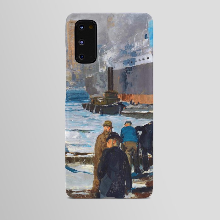 George Bellows Men of the Docks Android Case