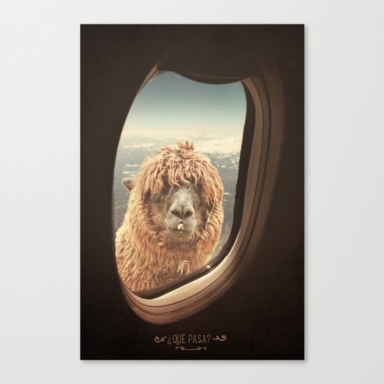 QUÈ PASA? Canvas Print